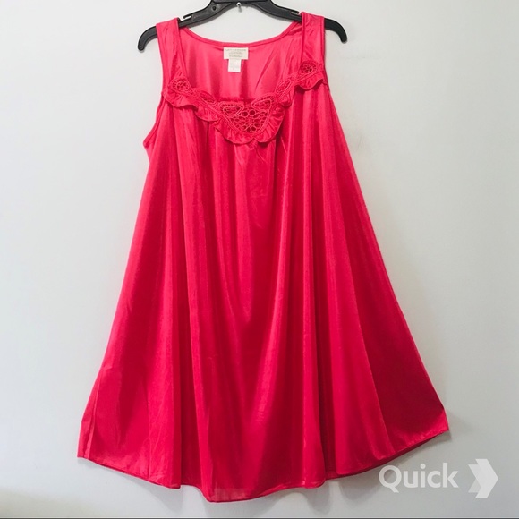 NWT Green Sleeveless Satin Nightgown - Picture 12 of 12